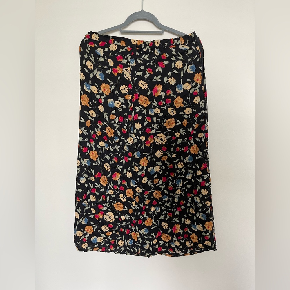 Paul Harris Designs Floral Midi Skirt